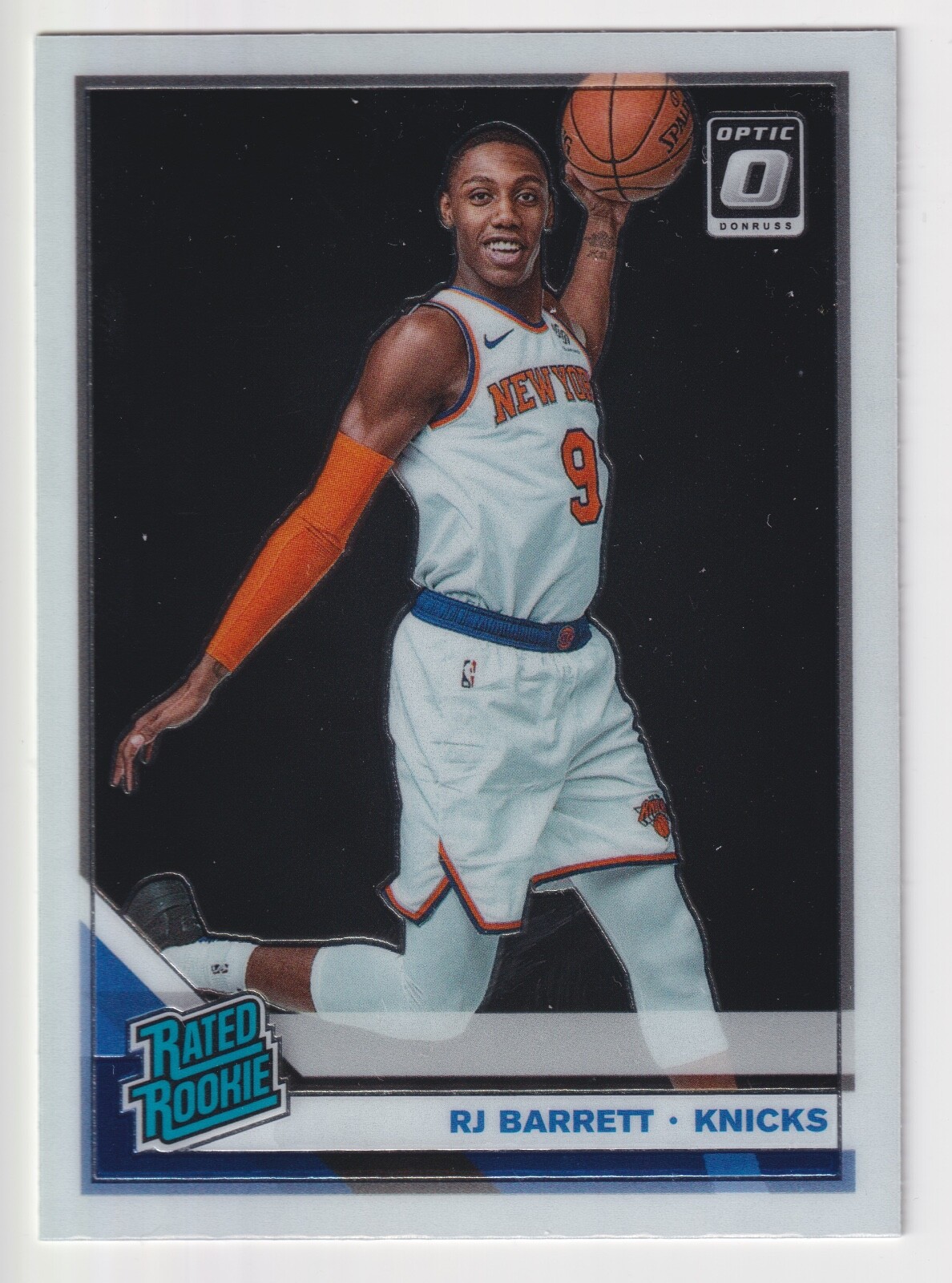 2019-20 PANINI DONRUSS OPTIC BASKETBALL RJ BARRETT 178 RATED ROOKIE NY KNICKS