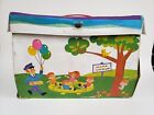 Rare 1971 Ideal Good Time Playground Toy Vinyl Carrying Case Play Set Vtg 1970S
