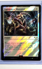 MTG Magic the Gathering Warhammer 40000 40k Surge Foil #185 Entrapment Maneuver