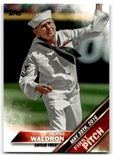 2016 TOPPS UPDATE FIRST PITCH BURKE WALDRON SEATTLE MARINERS #FP-8