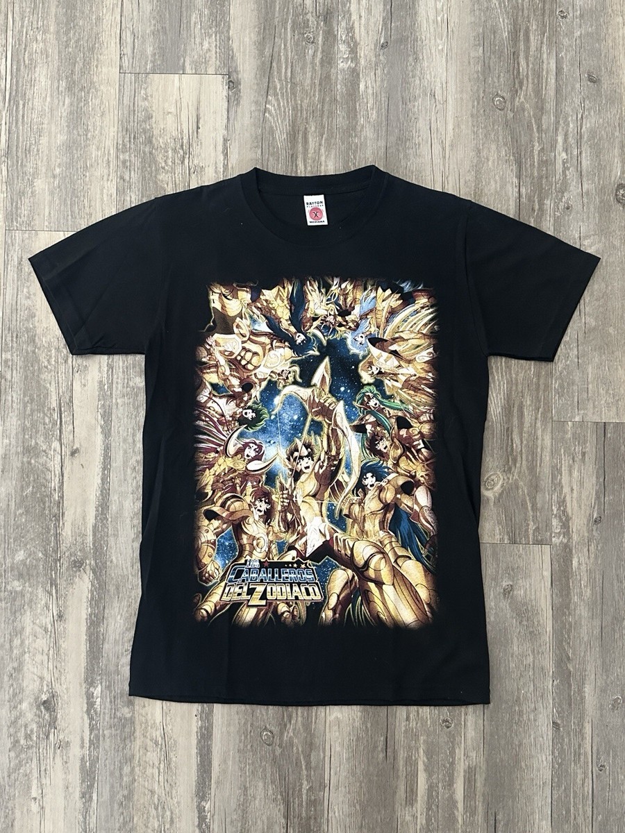 Saint Seiya Knights of the Zodiac Mexico Boot Peyote T Shirt Sz M
