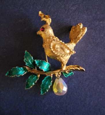 Partridge in a Pear Tree Brooch Partridge in a Pear Tree Brooch