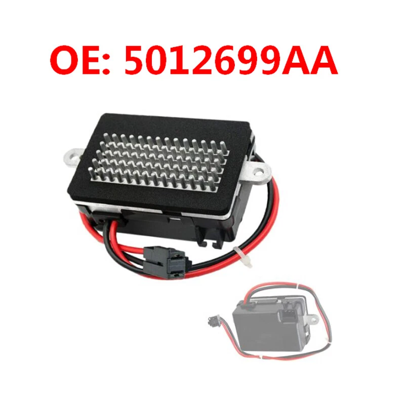 A/C Heater Blower Motor Resistor 5012699AA For Jeep Grand Cherokee 1999-2004 Foto 2 de 4