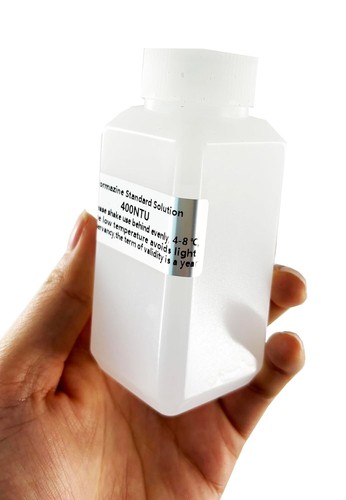 Fluido di calibrazione turbidimetro formazina soluzione standard 400NTU 100 ml - Foto 4 di 7