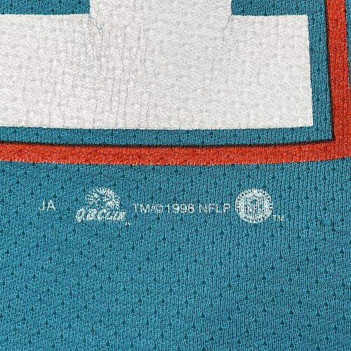 VTG Dan Marino Miami Dolphins Jersey Shirt 1998 Sport Attack NFL Men’s Size XL - Picture 12 of 12
