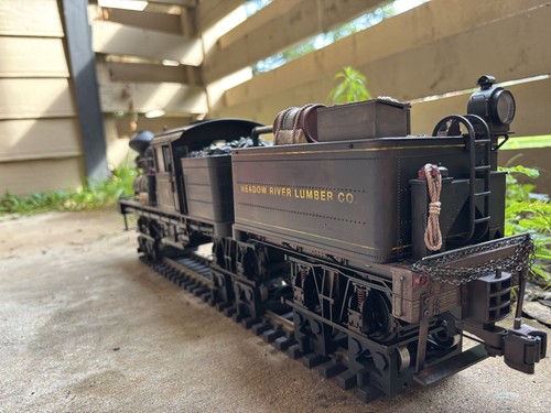 Bachmann 3-Truck Shay, Battery Powered, Custom Weathered, DCC/Sound, Blunami - Picture 6 of 23