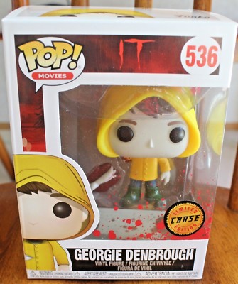 Funko POP Movies It GEORGIE IT CHASE #536 Georgie SEVERED ARM Version! ~~Chase~~ 889698295208 | eBay