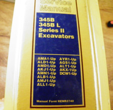 CAT Caterpillar 345B 345B L II Service Manual  AMA ALD AMD AKJ AMN ALB AMJ DCW