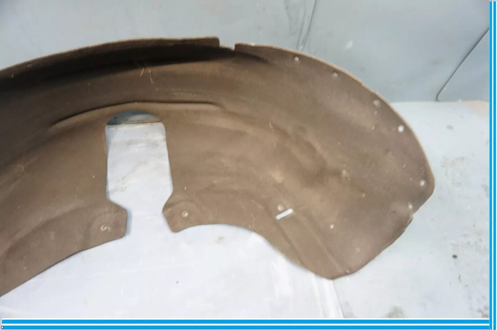 07-11 Bentley Continental GTC Rear Left Side Fender Liner Splash Shield OEM