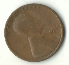 A GOOD CONDITION 1924 S/S LINCOLN CENT-OLD COIN-MAY385