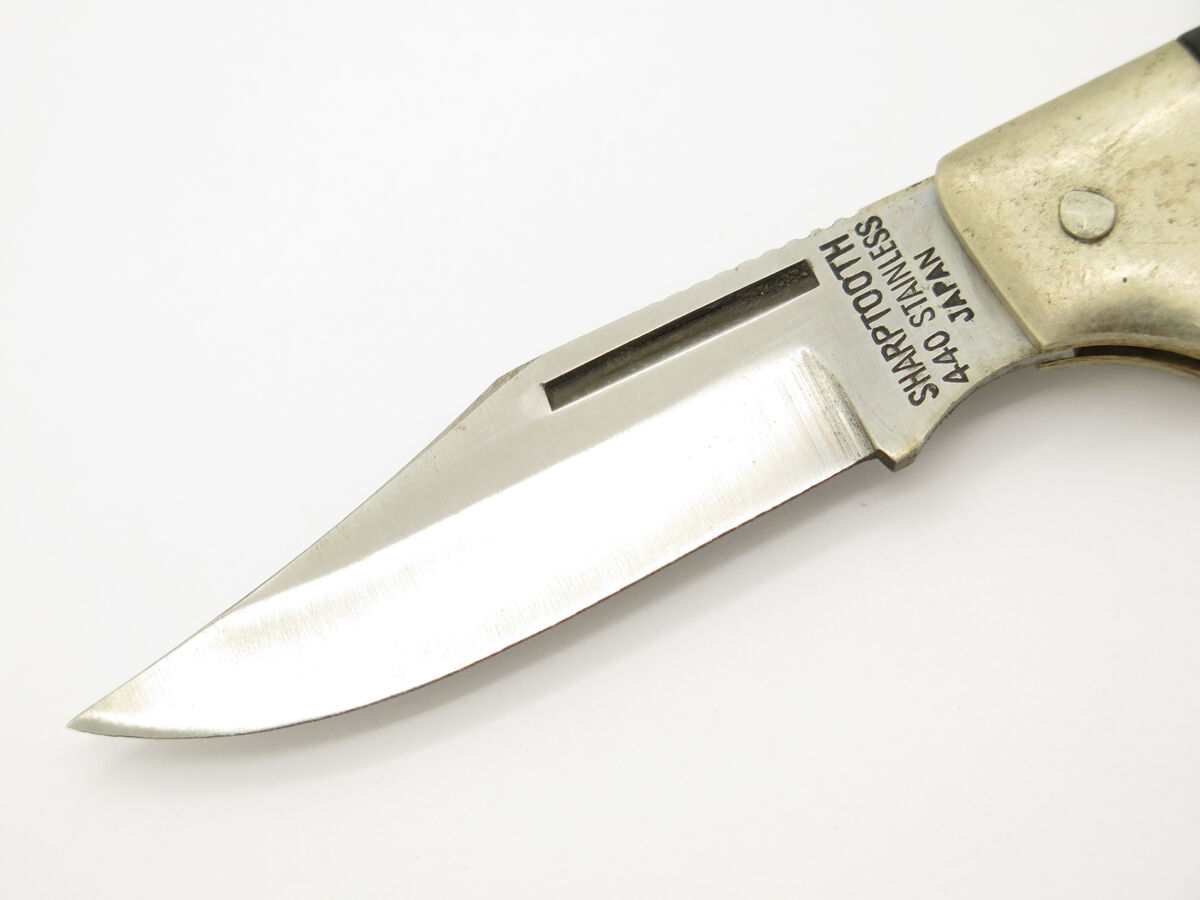 Vtg '80s Explorer Sharptooth Imai Seki Japan Folding Vtg '80s Explorer Sharptooth Imai Seki Japan Folding