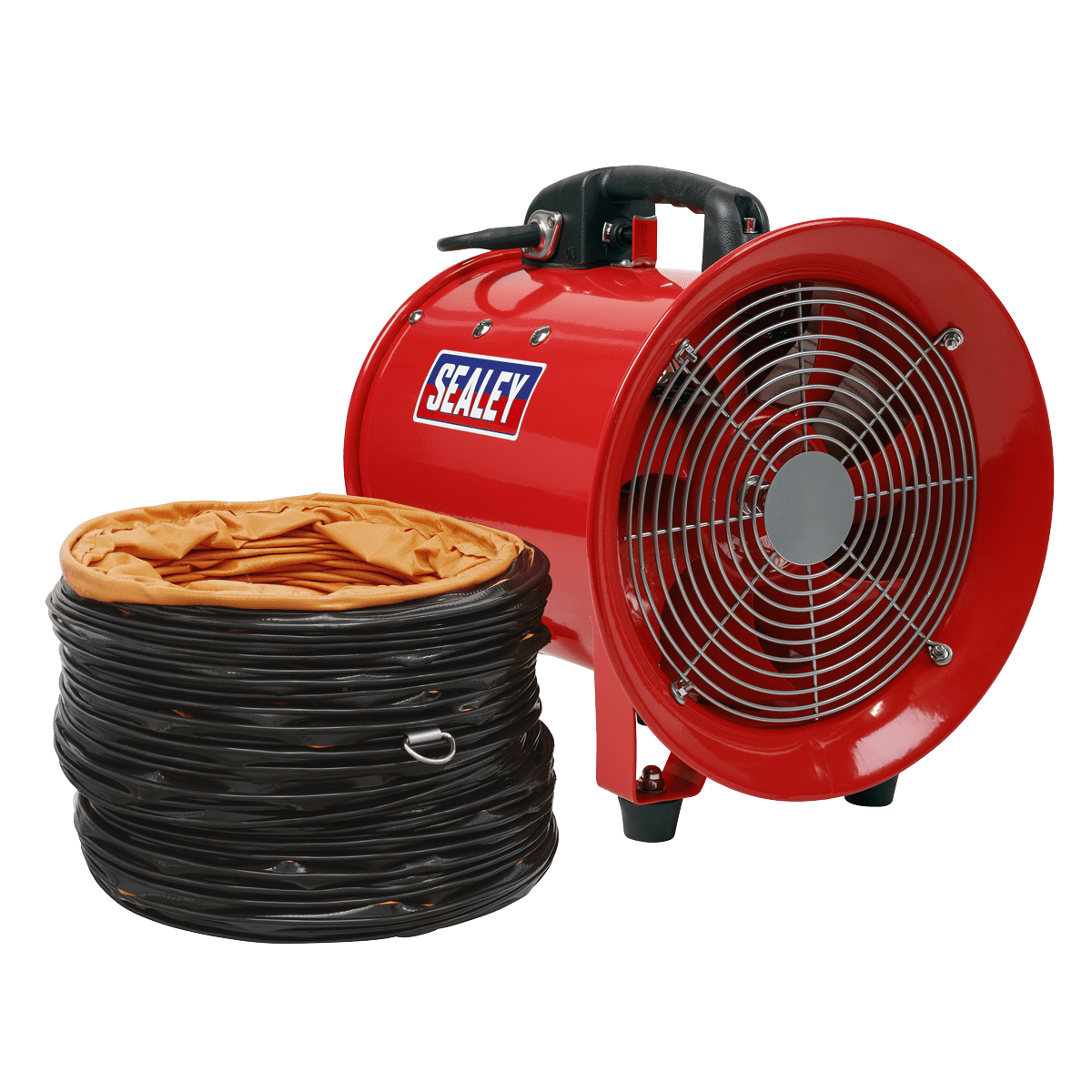 Sealey VEN250 Portable Ventilator with 5m Ducting 250mm