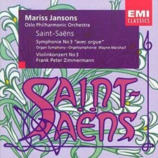 Saint-Saens: Symphony No 3 Violin Concerto No 3 - Audio CD - GOOD