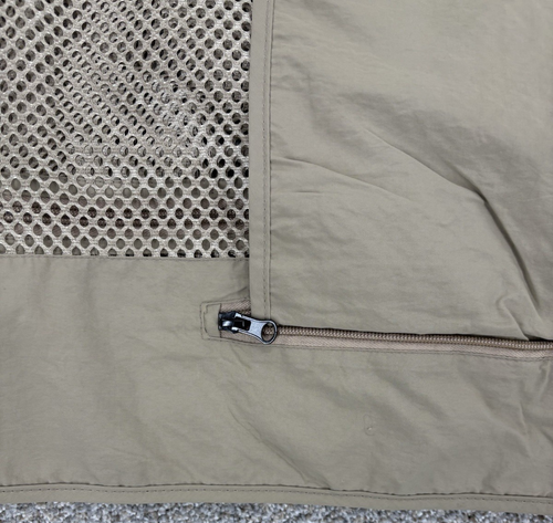 Jarusite Vest Men's Size 3XL Fishing Cargo Hunting Desert khaki Utility Pockets - Picture 6 of 17