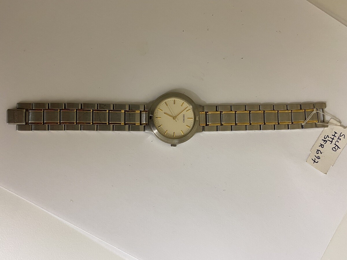 時計 SEIKO QUARTZ 7N01-HDZO WATER RESIST JUNK! SEIKO QUARTZ 7N01-5060 ANTIMAGNETIC MENS WRISTWATCH