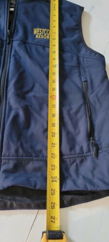 Stormtech Mens Sz M Jacket/Vest Navy Fleece Lined heavy Westcoast Resorts - Picture 9 of 11