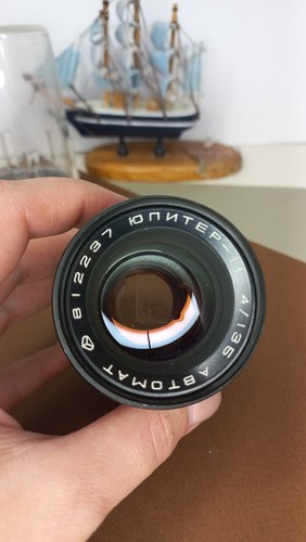 Vintage Jupiter-11 135mm f4 Soviet Lens Vintage USSR Clean Glass Sharp Telephoto - Picture 7 of 11