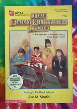 Stacey's Ex-Best Friend #51 BABY-SITTERS CLUB (Ann M. Martin, 1992) Paperback