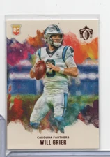 Will Grier Panthers RC Gridiron Kings GK15 Panini 2019 110620MLCD