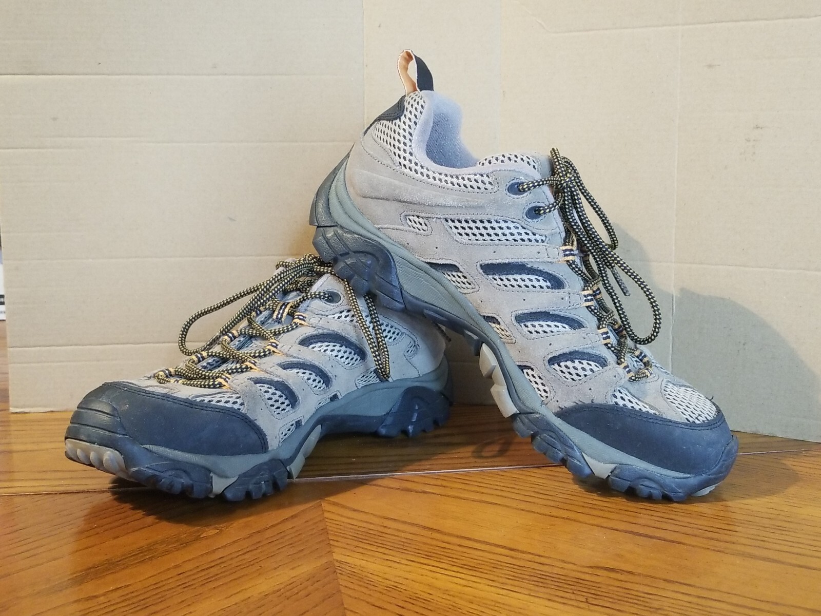 Scarpe Merrell Continuum da uomo taglia 8 outdoor trekking trail vibram noce J86595