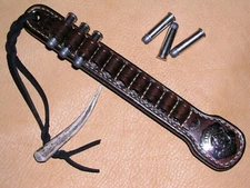 .38/.357 SASS Cowboy Action Shooting Loading Strip-- Brown