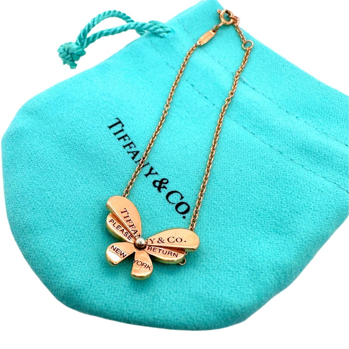 Tiffany & Co. リターントゥ　バグズ　ブレスレット パピヨン TIFFANY & CO. Return to Tiffany Love Bugs Butterfly bracelet