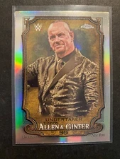 Undertaker - 2025 WWE Topps "Allen & Ginter Silver" Card #AG-UTK