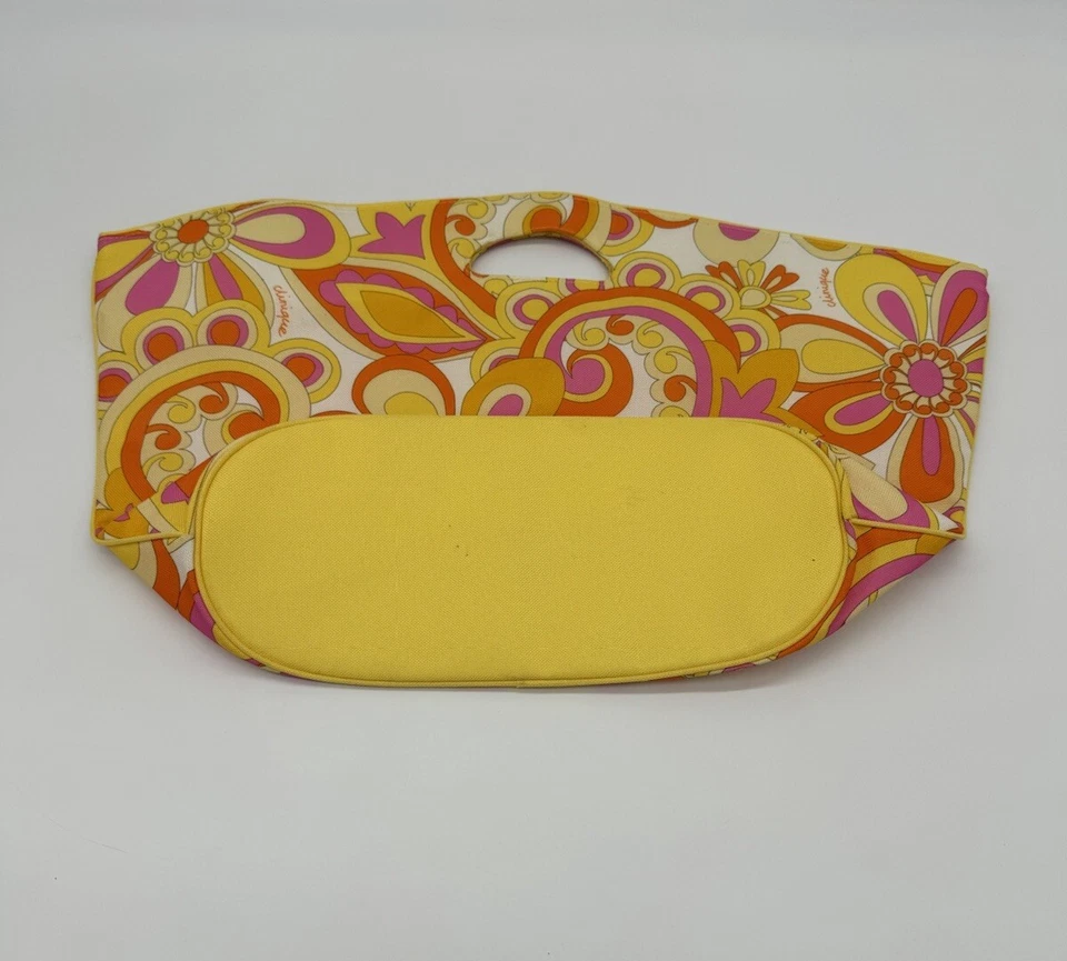 ¡¡LINDO!! Bolso grande Clinique Super años 60 psicodélico flor cachemira Foto 3 de 4