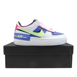Nike Air Force 1 Shadow White Sapphire Barely Volt Womens Size 8 NEW  CJ1641-100 | eBay