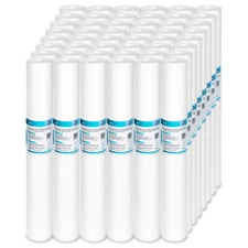 1-48 Pack 1/5/10/20 Micron 20"x2.5" Whole House Sediment Water Filter Cartridges