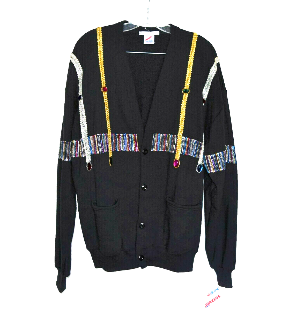 NWT Vintage 90s JERZEES Nu Blend Cardigan Sweater One Size NWT Vintage 90s JERZEES Nu Blend Cardigan Sweater One Size
