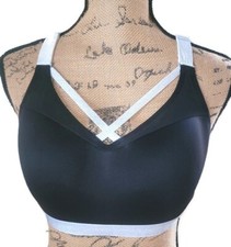 Victoria's Secret Sport Incredible Lightweight Max Sports Bra 34D Black SIlver
