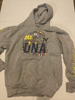 Jurassic World DNA Hoodie Gray Universal Studios Park Movie - Main Image