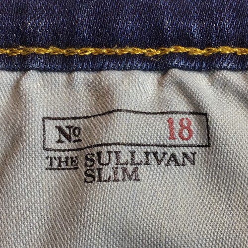 Polo Ralph Lauren Sullivan Slim Midrise Dark Stretch Denim Jeans / Boys Size 18 - Picture 8 of 11
