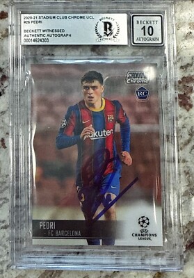 2020-21 Topps Stadium Club Chrome UCL - Chrome Autographs