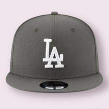 Los Angeles Dodgers 9FIFTY Adjustable Cap - MLB New Era Hat - Dark Gray Snapback