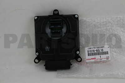 8101660L10 Genuine Toyota COMPUTER SUB-ASSY 81016-60L10 | eBay
