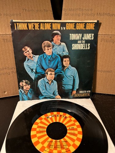 Tommy James & The Shondells I Think We're Alone Now PS picture sleeve beatles 67 - Picture 2 of 5