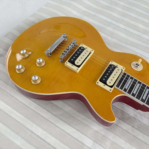 Slash LP Standard electric guitar Flame Maple top HH pickup Rosewood fingerboard