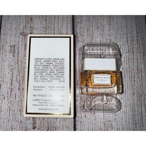 Miniature Givenchy Dahlia Divin eau de parfum EDP Splash 0,17 fl oz - 5 ml - Photo 4 sur 6
