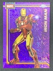 Iron Man 2026 Topps Chrome Marvel Comics Purple Shimmer Refractor /75 #057