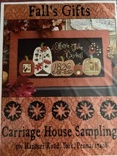 Carriage House Samplings- Fall's Gifts Chart