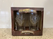 Blizzard Hearthstone Heroes of Warcraft Pint Glasses (2 Glasses)