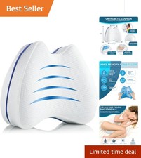 Versatile Memory Foam Leg Pillow for Pregnant Women  Side Sleepers - 1 Count