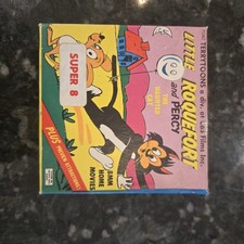 Little Roquefort Percy The Haunted Cat 8mm Film 1962 212 Terrytoons Super 8
