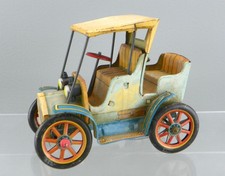 Vintage TM Trademark Modern Toys Tin Litho Mechanical Model T Classic Car Japan