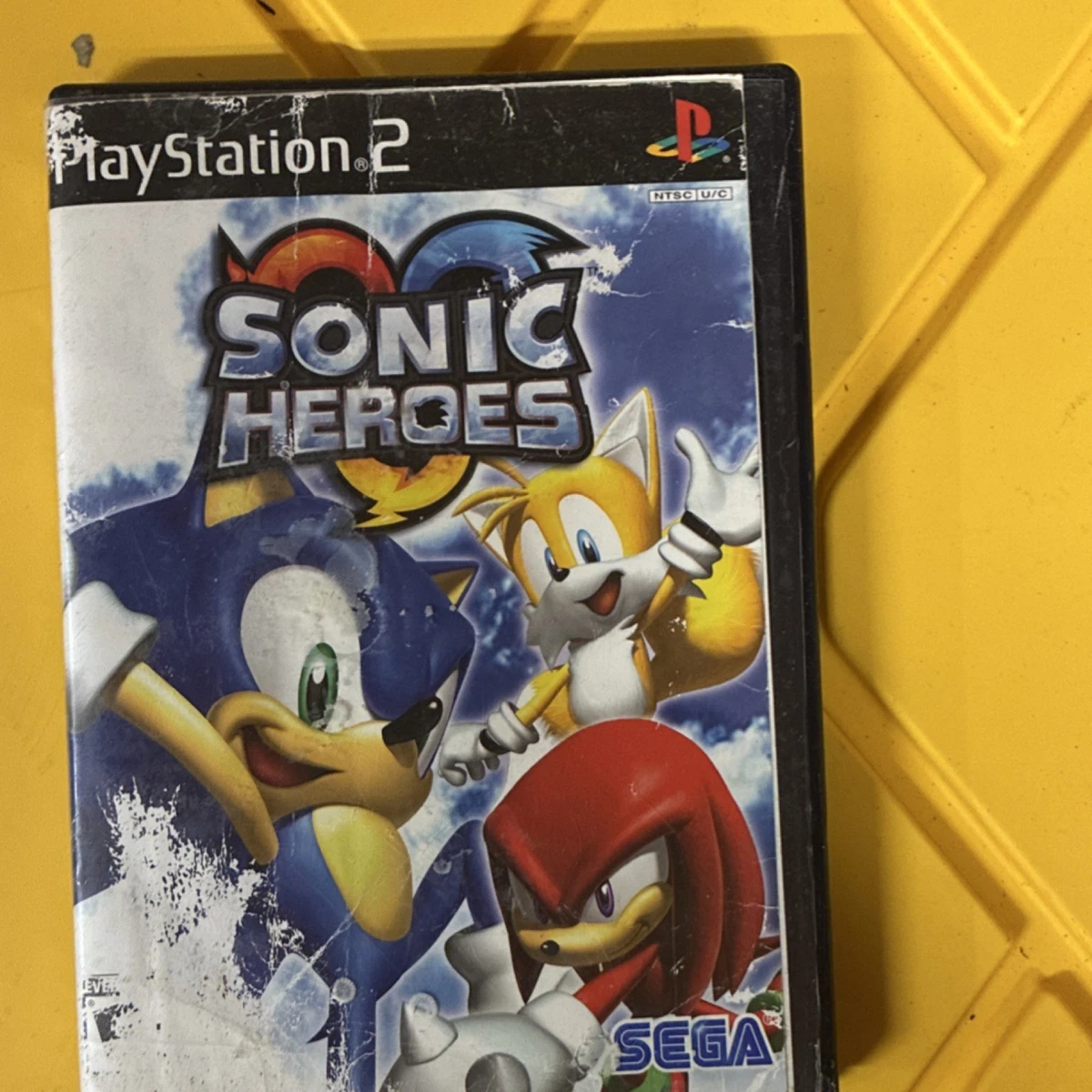 SONIC HEROES SONY PS2 PLAYSTATION 2 SLIM