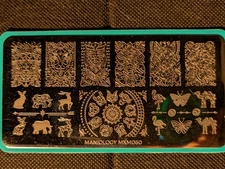 Maniology MxM 059 & 060 Floral Designs And Layered Animals Nail Stamping Plates