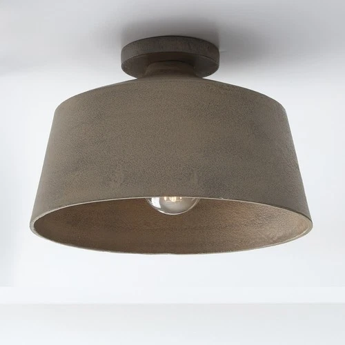 Capital Lighting 235311 Quarry 14"W Semi-Flush Ceiling Fixture - Clay - Picture 11 of 12