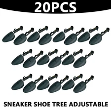 10Pair /20Pcs Adjustable Shoe Tree Plastic Shoe Sneaker Keepers Expander Shaper
